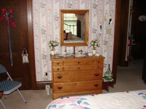 Gardenview bedroom with dresser